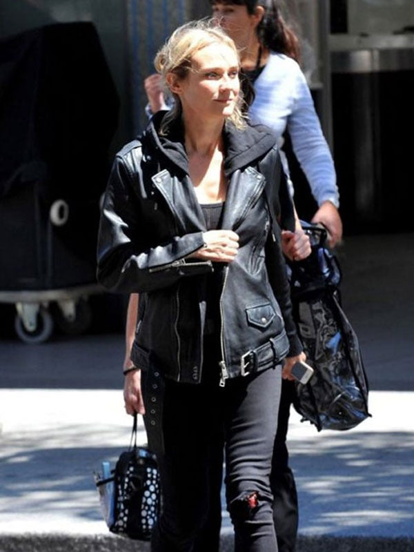 Americans Fashion 355 Diane Kruger Black Jacket