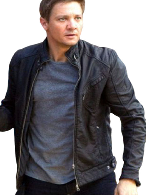 Americans Fashion The Bourne Legacy Jeremy Renner Black Jacket