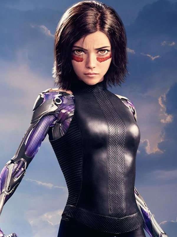 Americans Fashion Alita Battle Angel Rose Salazar Black Vest