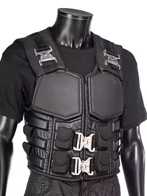 Americans Fashion Blade Wesley Snipes Black Vest