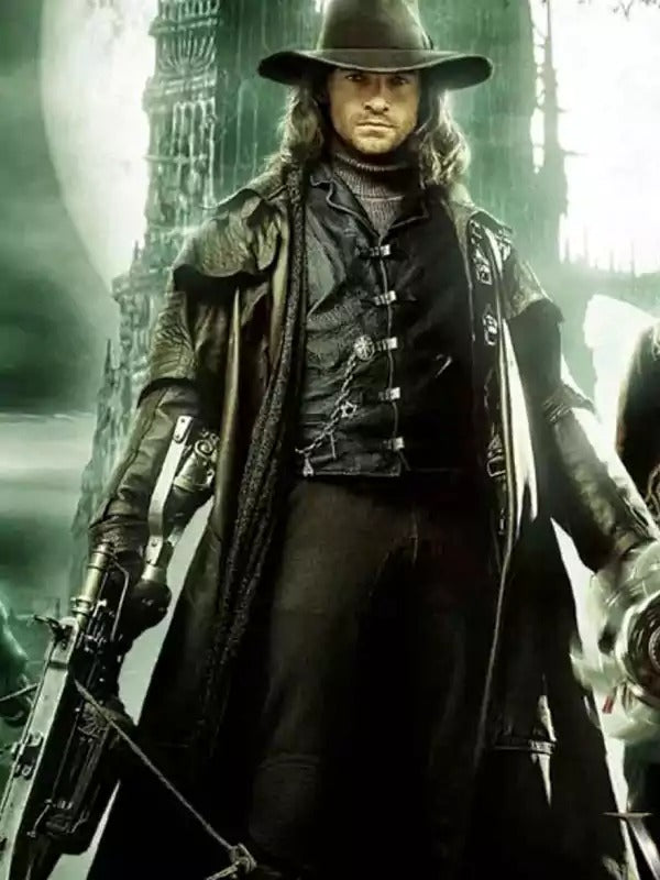 Americans Fashion Van Helsing Hugh Jackman Black Coat