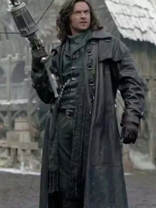 Americans Fashion Van Helsing Hugh Jackman Black Coat