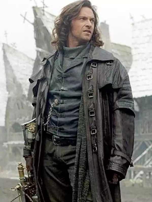 Americans Fashion Van Helsing Hugh Jackman Black Coat