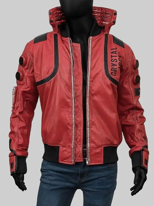 Americans Fashion Cyberpunk 2077 Akira kaneda Red Jacket