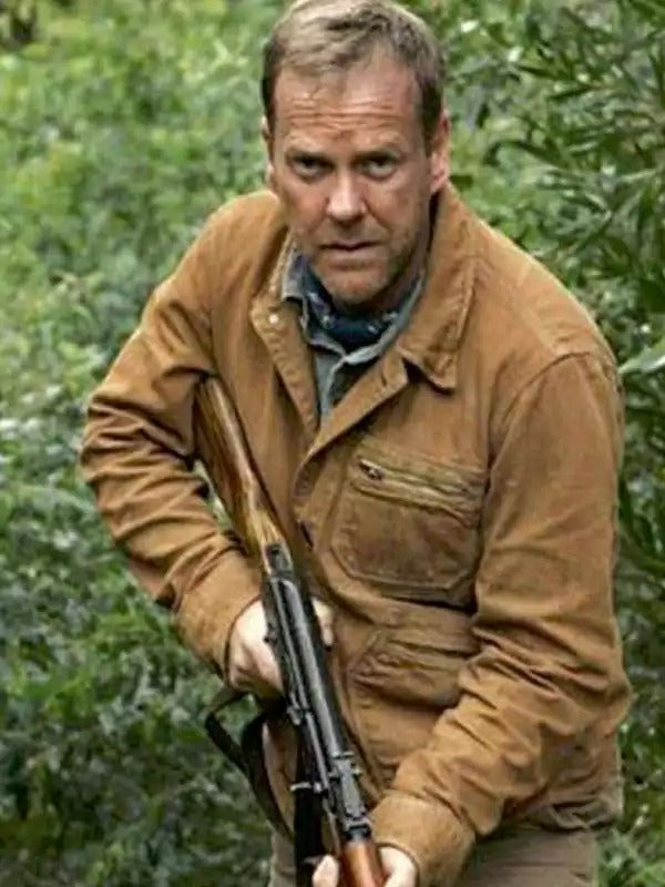 Americans Fashion 24 Redemption Kiefer Sutherland Brown Jacket