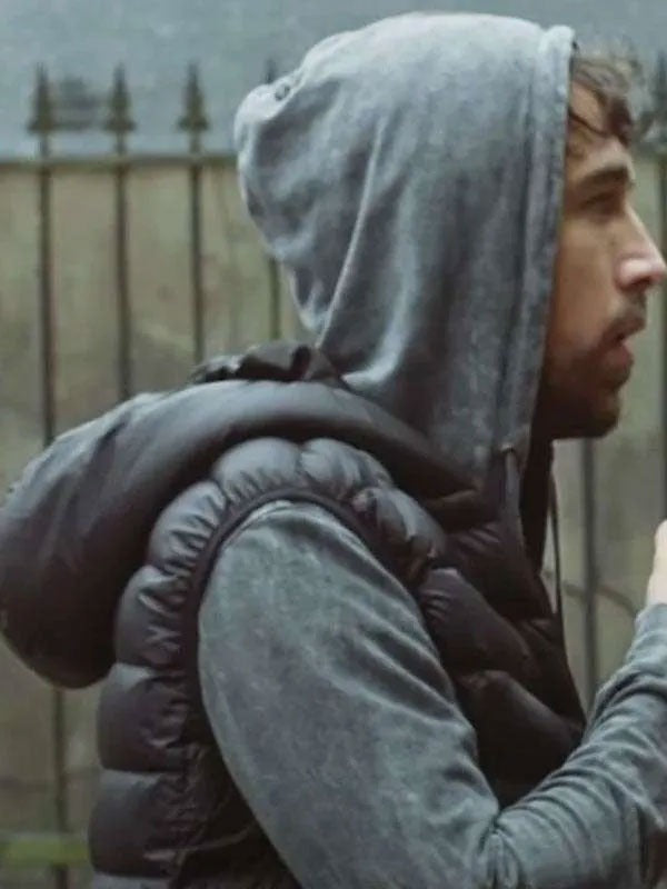 Americans Fashion Treading Water Joe Gill Black Vest