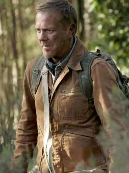 Americans Fashion 24 Redemption Kiefer Sutherland Brown Jacket