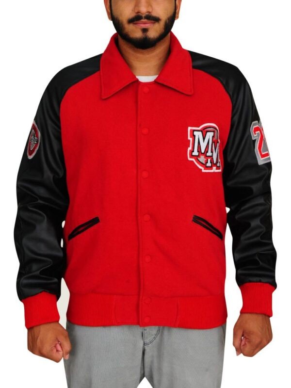 Americans Fashion Michael Jackson Mickey Mouse Red Jacket