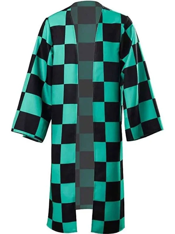 Americans Fashion Demon Slayer Kimetsu No Yaiba Tanjiro Manga Coat