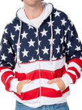 Americans Fashion Unisex US Flag Hoodie