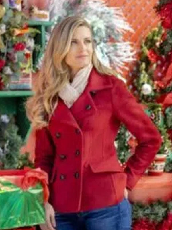 Americans Fashion Christmas In Love Brooke D Orsay Red Coat