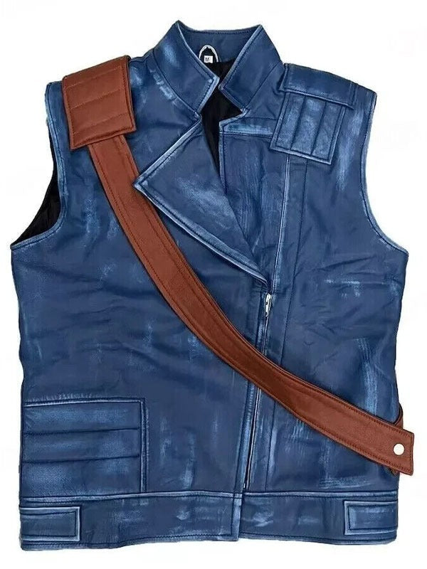 Americans Fashion Star Wars Jedi Survivor Cal Kestis Blue Vest