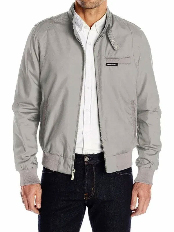 Americans Fashion Stranger Things The Hellfire Club Steve Harrington Gray Jacket
