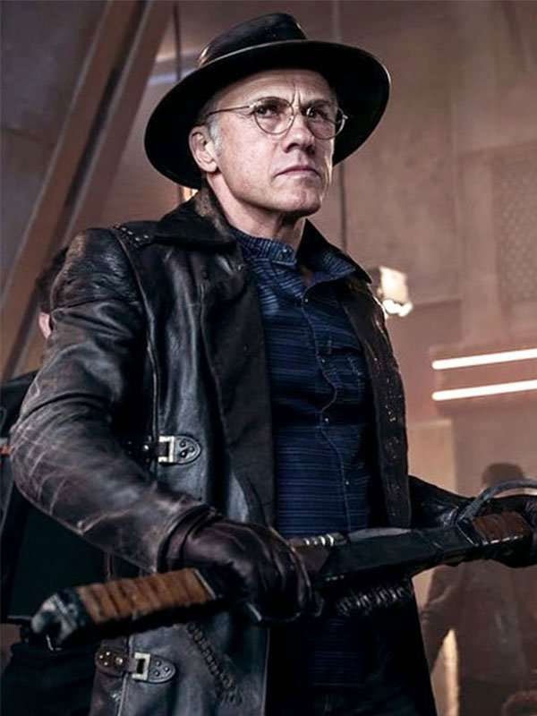 Americans Fashion Alita Battle Angel Dr Dyson Ido Brown Coat