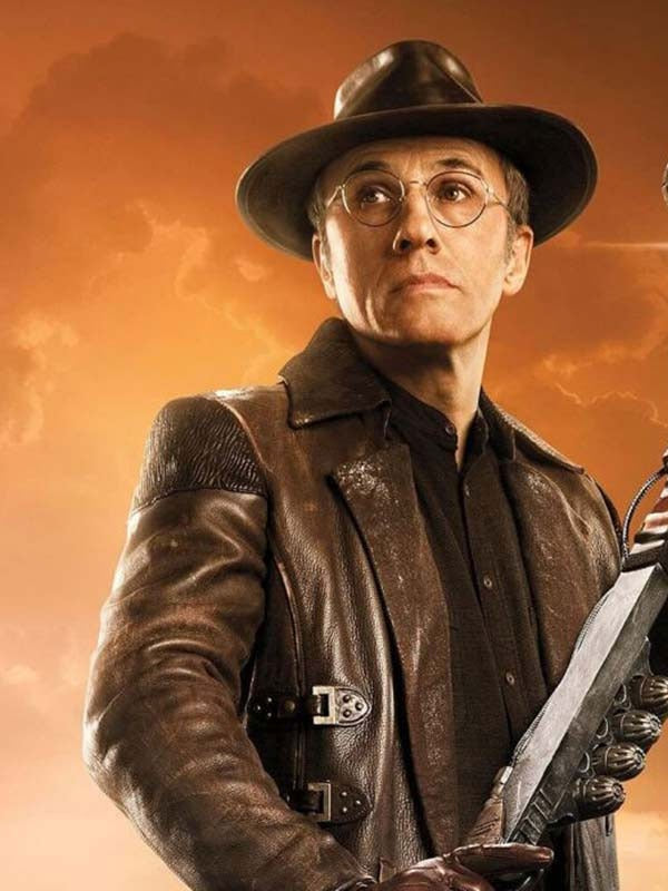 Americans Fashion Alita Battle Angel Dr Dyson Ido Brown Coat