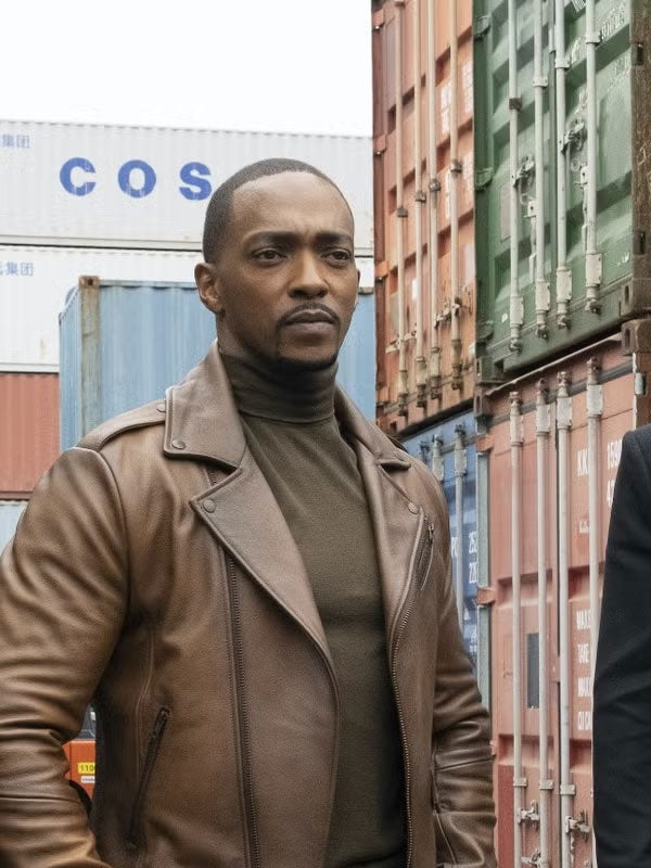 Americans Fashion The Falcon and the Winter Soldier Anthony Mackie Brown Jacket