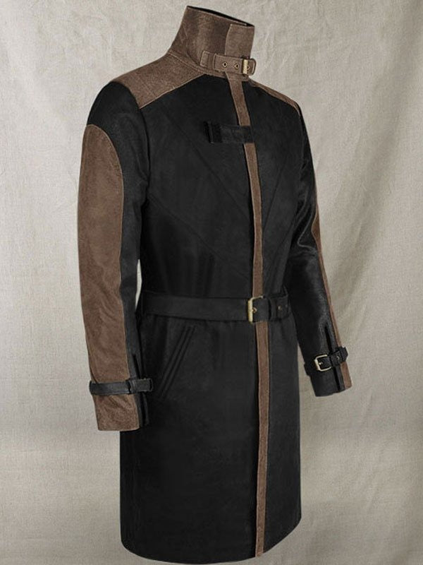 Americans Fashion Watch Dogs Noam Jenkins Black Coat