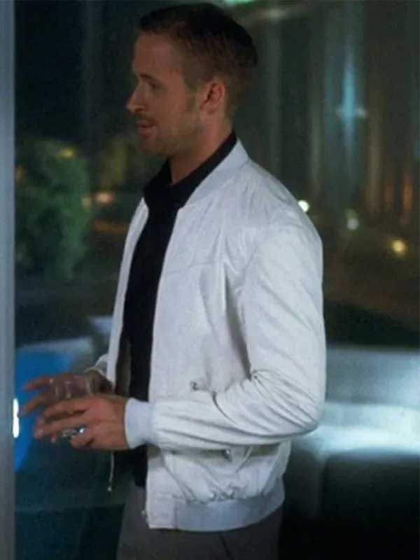 Americans Fashion Crazy Stupid Love Ryan Gosling White Jacket