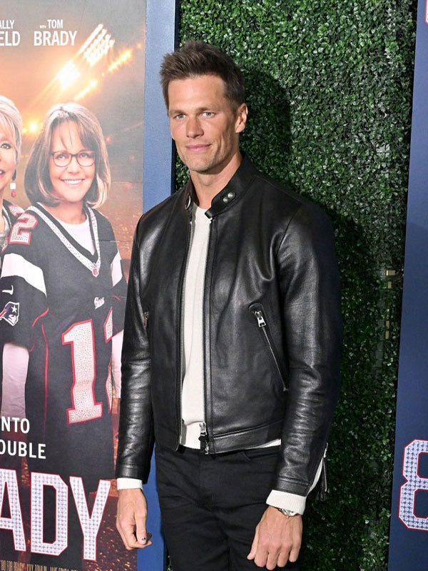 Americans Fashion 80 For Brady Tom Brady Black Jacket