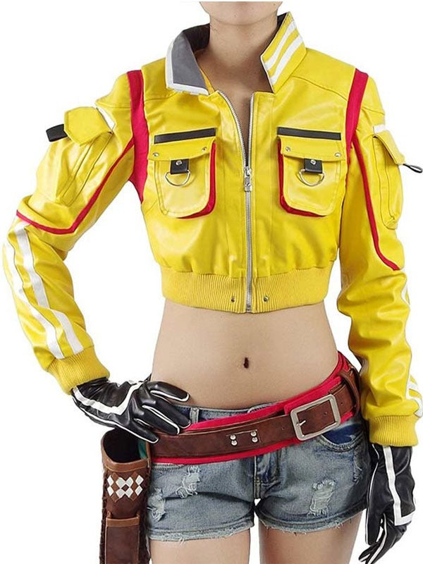 Americans Fashion Final Fantasy 15 Cindy Aurum Yellow Jacket