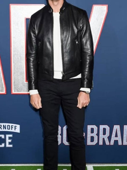 Americans Fashion 80 For Brady Tom Brady Black Jacket