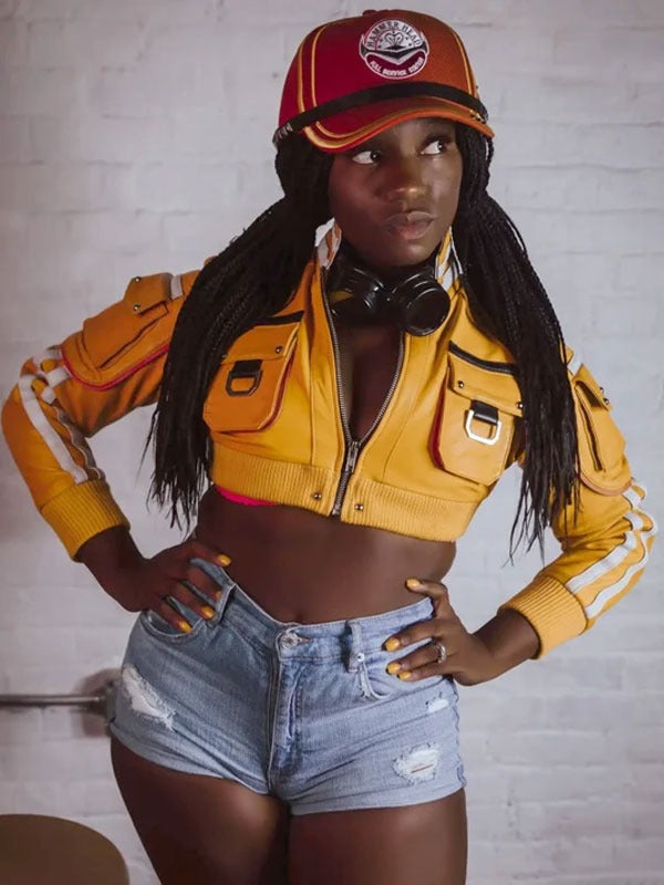 Americans Fashion Final Fantasy 15 Cindy Aurum Yellow Jacket