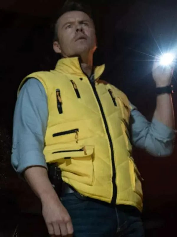 Americans Fashion Todd Lasance NCIS Sydney S02 Yellow Vest