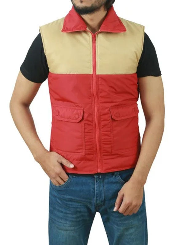 Americans Fashion Stranger Things Noah Schnapp Red Vest
