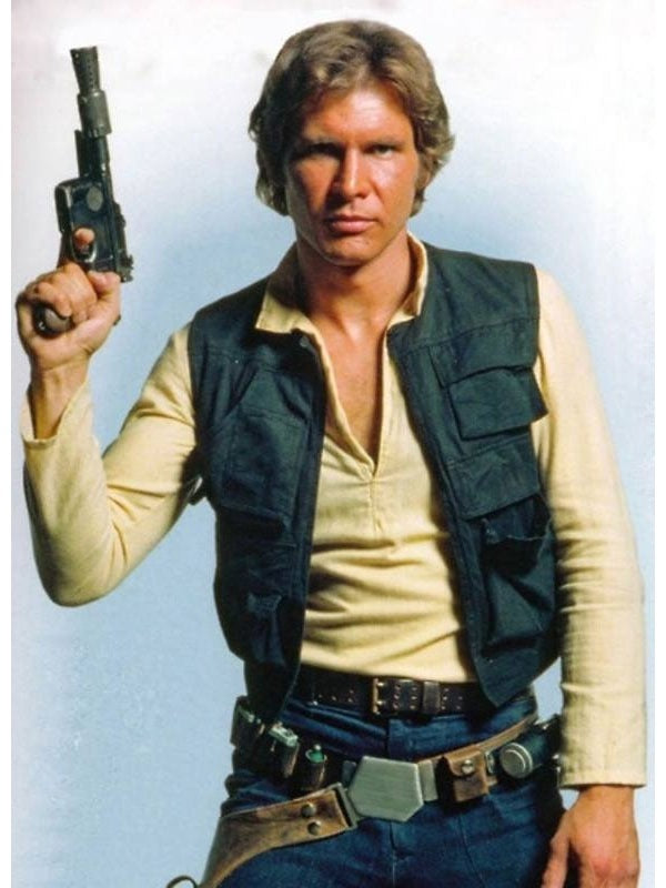 Americans Fashion Star Wars Fortnite Han Solo Black Vest