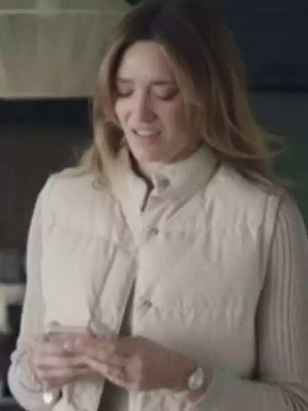 Americans Fashion Friends Like Her 2024 Tess Haubrich White Puffer Vest