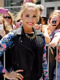 Americans Fashion The X Factor Demi Lovato Black Vest