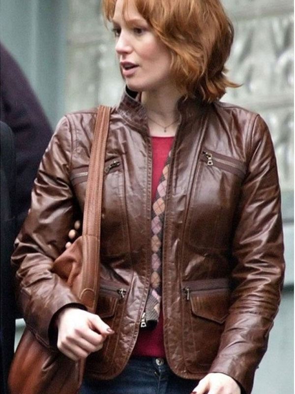 Americans Fashion 88 Minutes Alicia Witt Brown Jacket