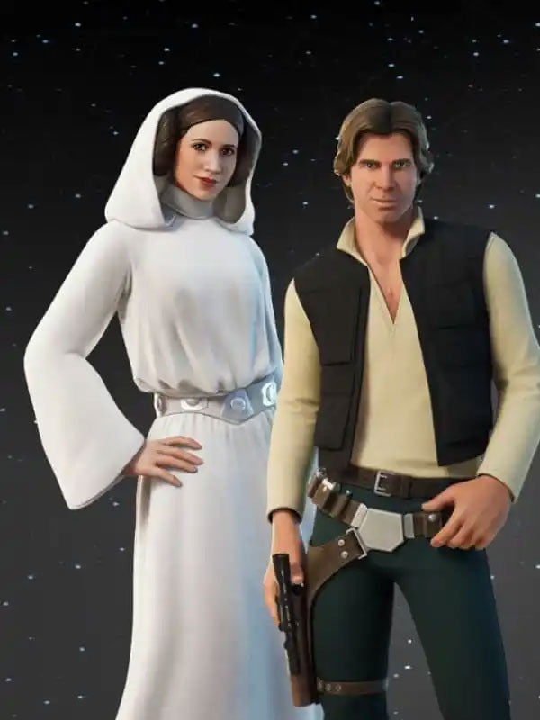 Americans Fashion Star Wars Fortnite Han Solo Black Vest