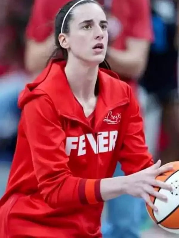 Americans Fashion Indiana Fever Caitlin Clark Red Hoodie