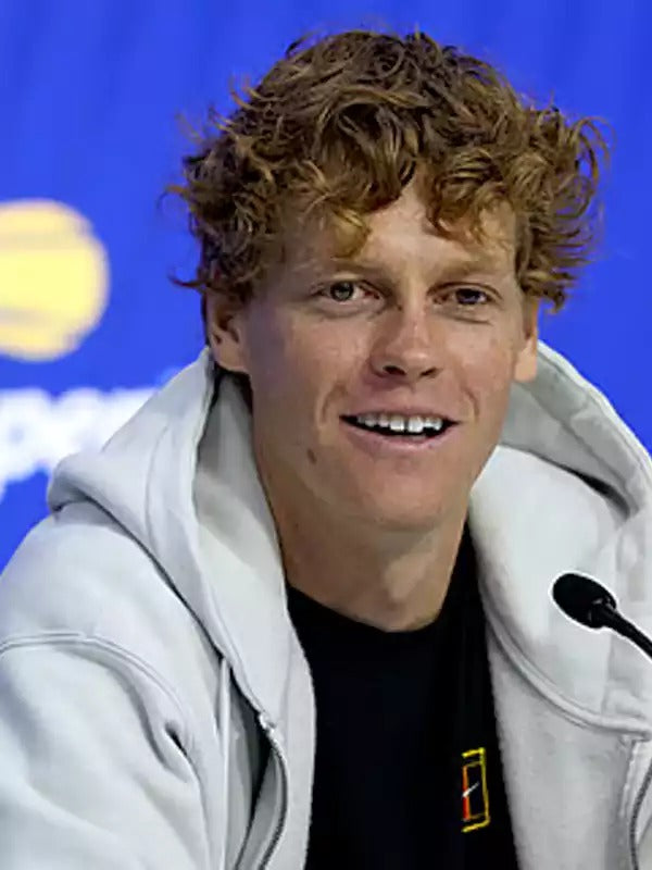 Americans Fashion US Open Jannik Sinner White Hoodie