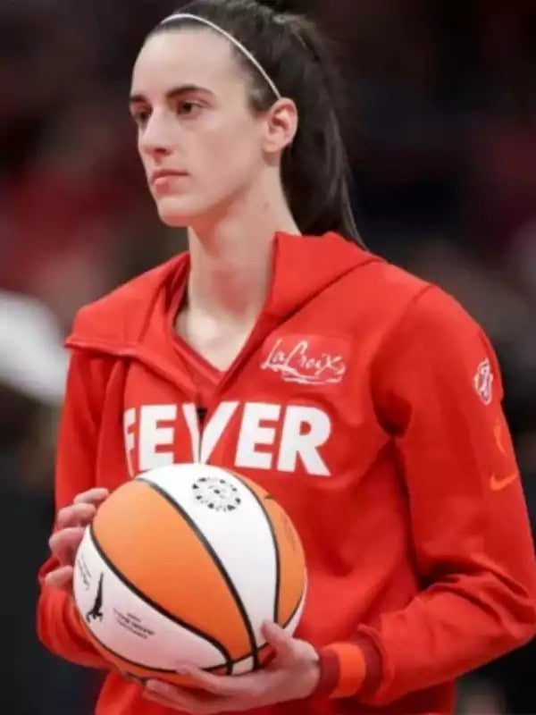 Americans Fashion Indiana Fever Caitlin Clark Red Hoodie