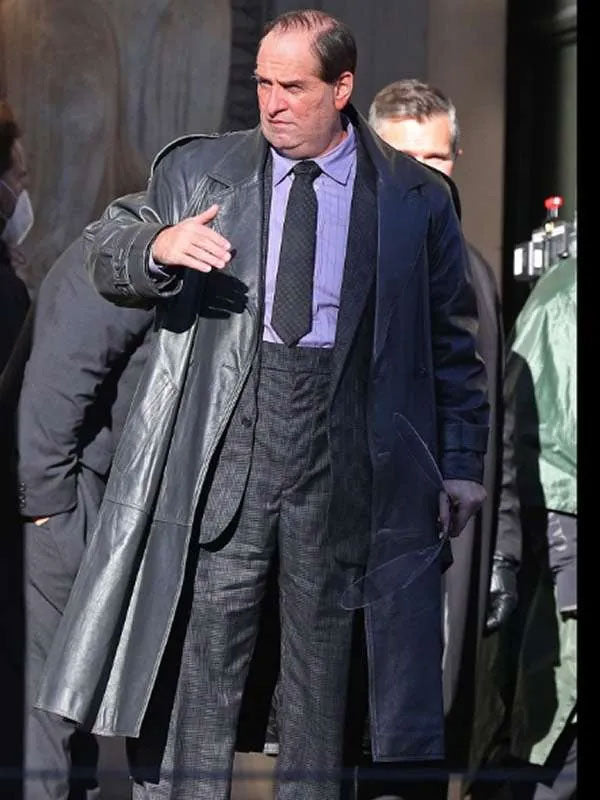 Americans Fashion The Penguin Colin Farrell Black Coat