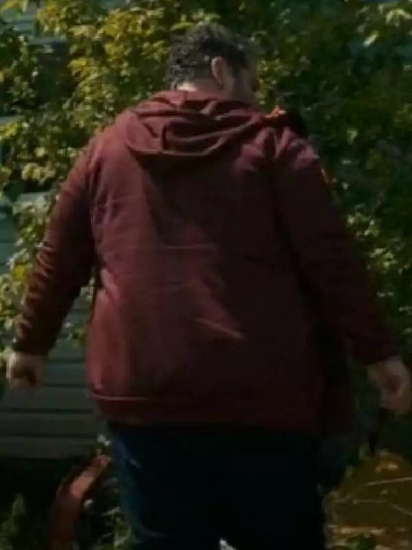 Americans Fashion Adulthood Josh Gad Maroon Hoodie