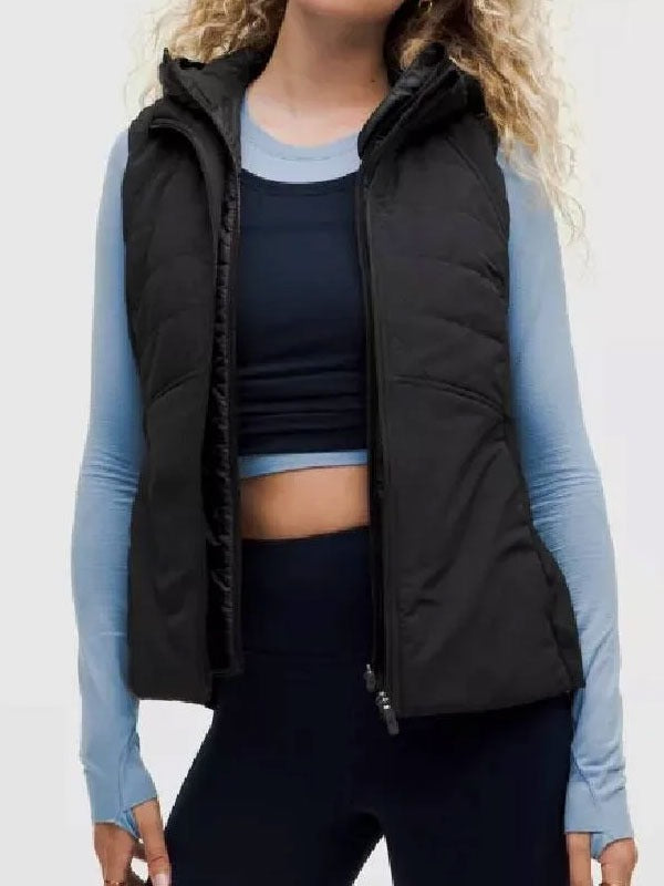 Americans Fashion The Motherhood Connie Britton Black Puffer Vest