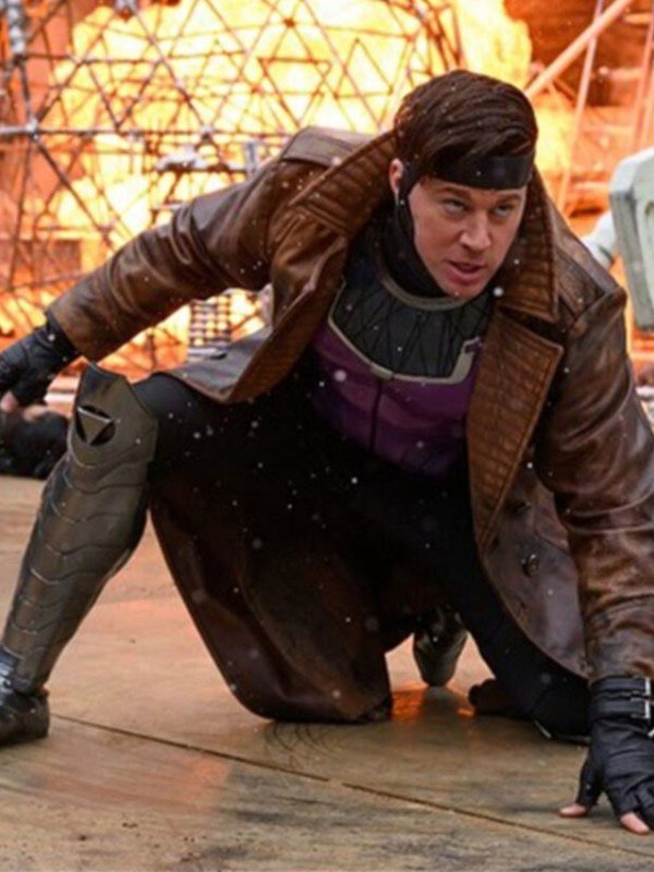 Americans Fashion Deadpool & Wolverine Channing Tatum Brown Coat