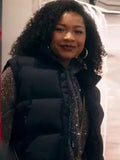 Americans Fashion The Equalizer S05 Laya DeLeon Hayes Black Puffer Vest