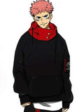 Americans Fashion Yuji Itadori Jujutsu Kaisen Black Hoodie