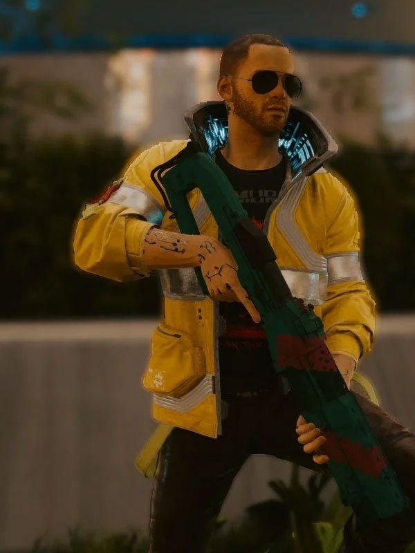 Americans Fashion Cyberpunk 2077 David Martinez Yellow Jacket