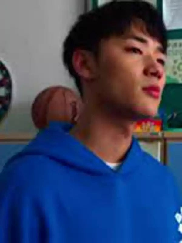 Americans Fashion Weak Hero Class 1 Lee Min-Jae Blue Hoodie