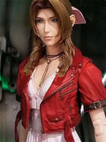 Americans Fashion Final Fantasy 7 Aerith Gainsborough Red Jacket